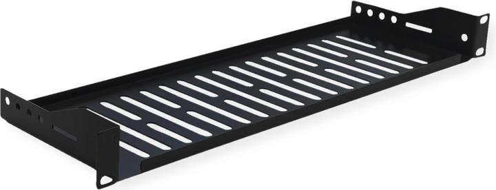 Value 19"-Fachboden 1HE, T: 150 mm, < 10 kg, U-Form