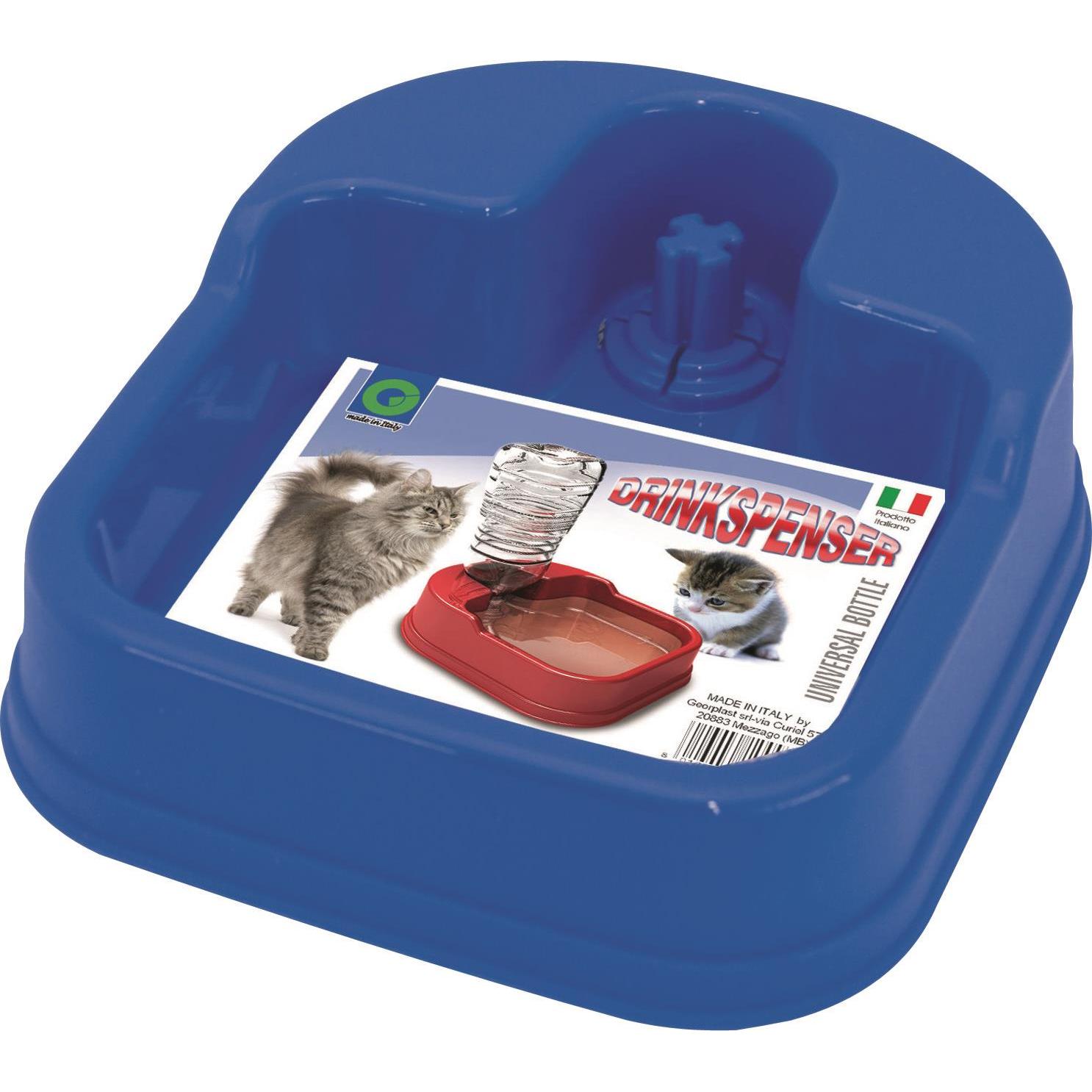 Josty Multicolore Distributore D'acqua, Ciotola Mangime + Dosatore