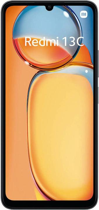 Actual product image Xiaomi Redmi 13C (128 GB, Midnight Black, 6.74", Dual SIM, 4G)