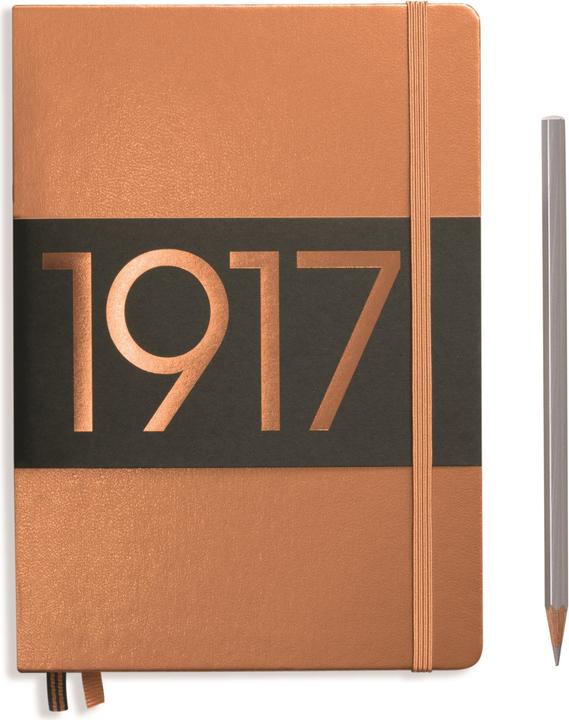 Leuchtturm1917 Metallic Edition (A5, Blanko, Harter Einband)