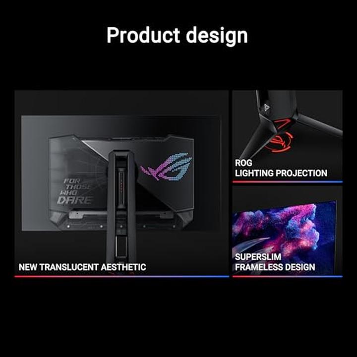 Actual product image ASUS PG27AQDP (2560 x 1440 pixels, 26.50")