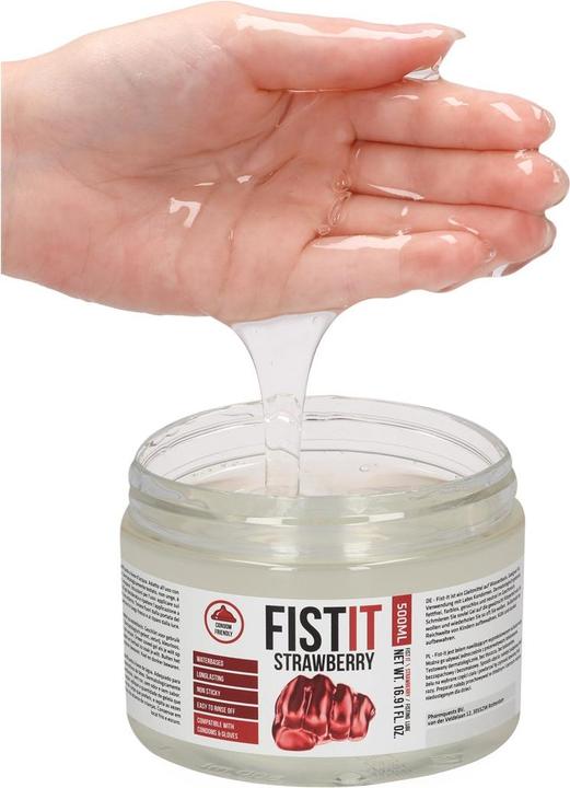 Actual product image Pharmquests Pharmquest's Fist It Strawberry Extra Thick- 500ml (500 ml)