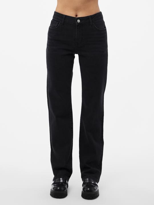 Produktbild Pieces PCKELLY MW Straight Fit Jeans (W25/L32)