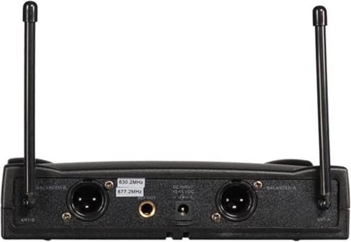 Image du produit Velleman Microphone Uhf Sans Fil - 2 Canaux