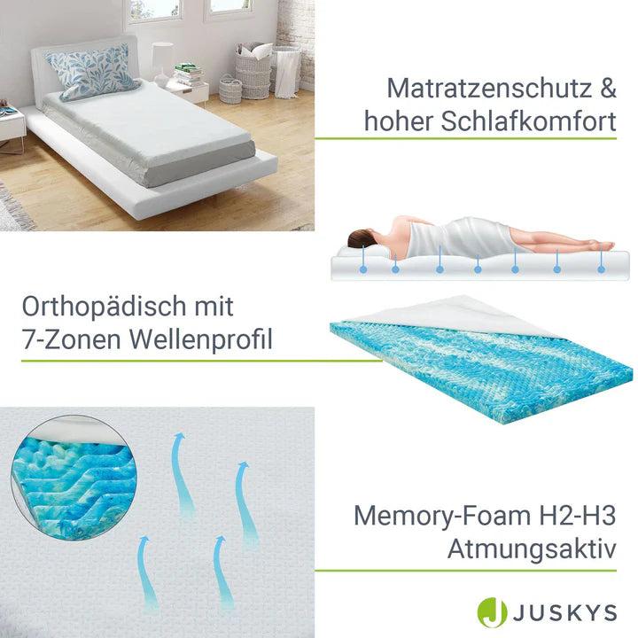 Produktbild Juskys Topper Memoryschaum (90 x 200 cm)