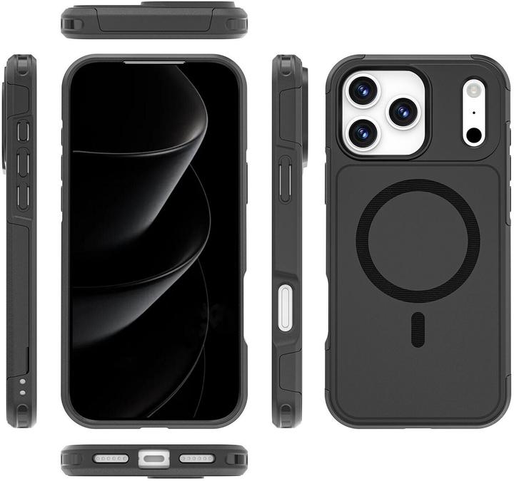 Produktbild 4smarts Defend, Rand, Apple, iPhone 17 Pro Max, 17,5 cm (6.9"), Schwarz (Apple iPhone 17 Pro Max)