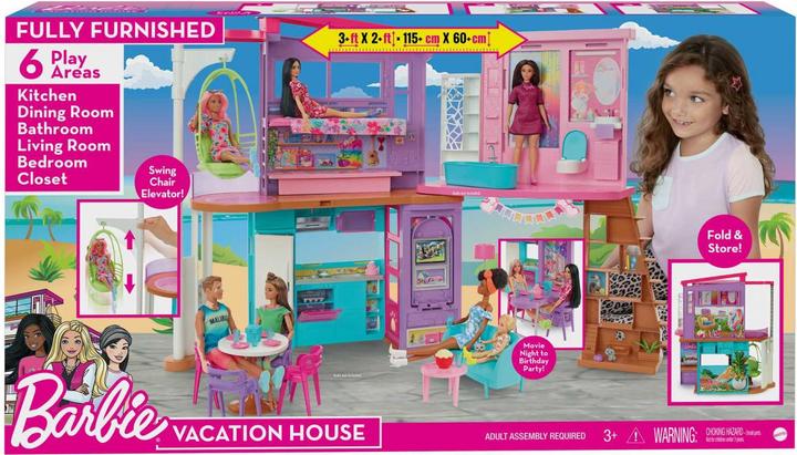 Actual product image Barbie 3 storey town house