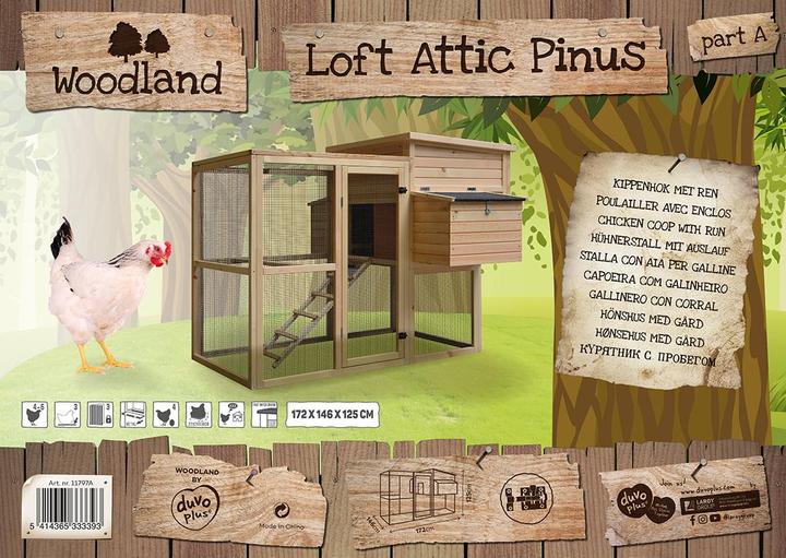 Produktbild Duvoplus woodland rustic big pinus 228x83x123cm