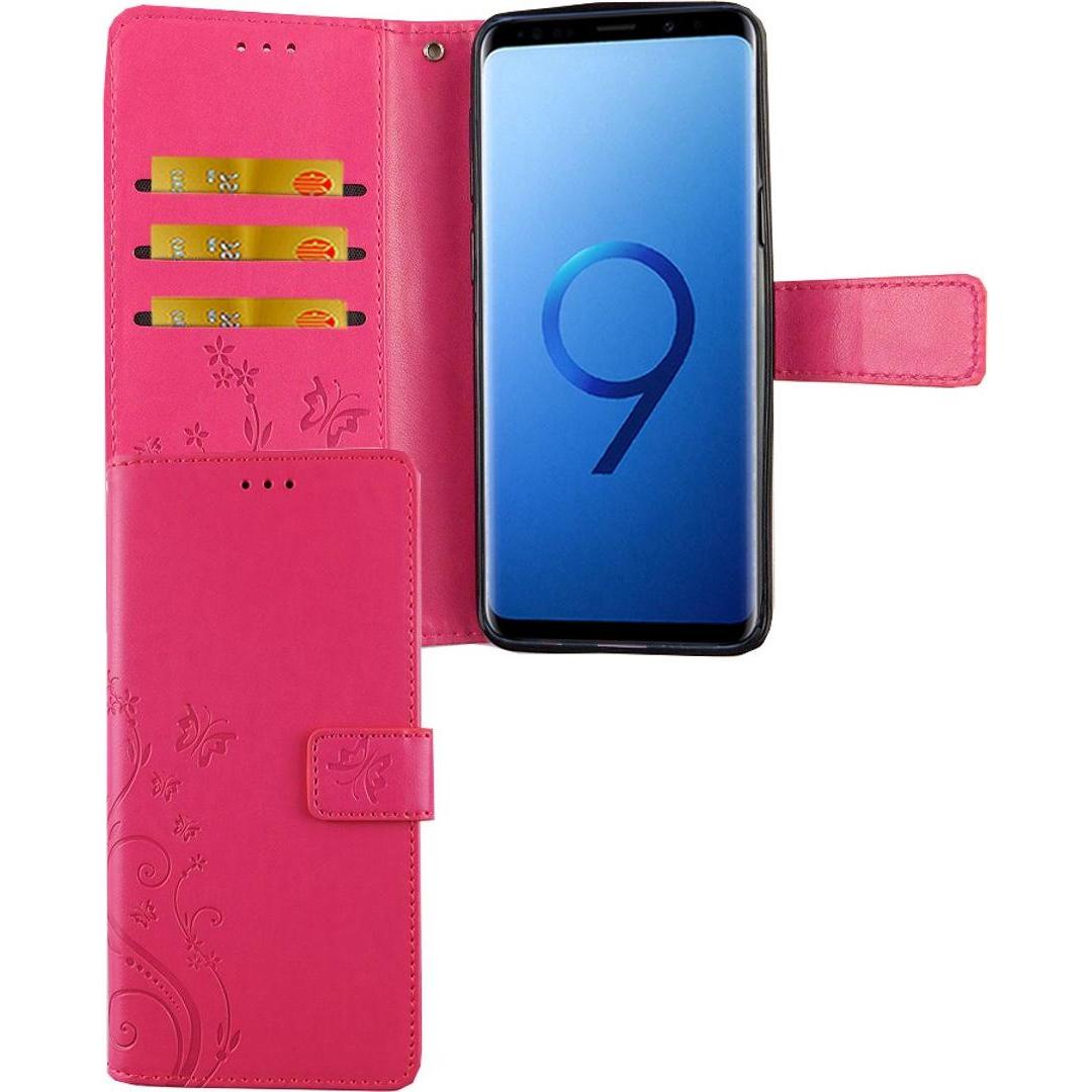 König Design Hülle Handy Schutz für Samsung Galaxy S9 Case Cover Tasche Wallet Etui Bumper (Samsung Galaxy S9+), Smartph...