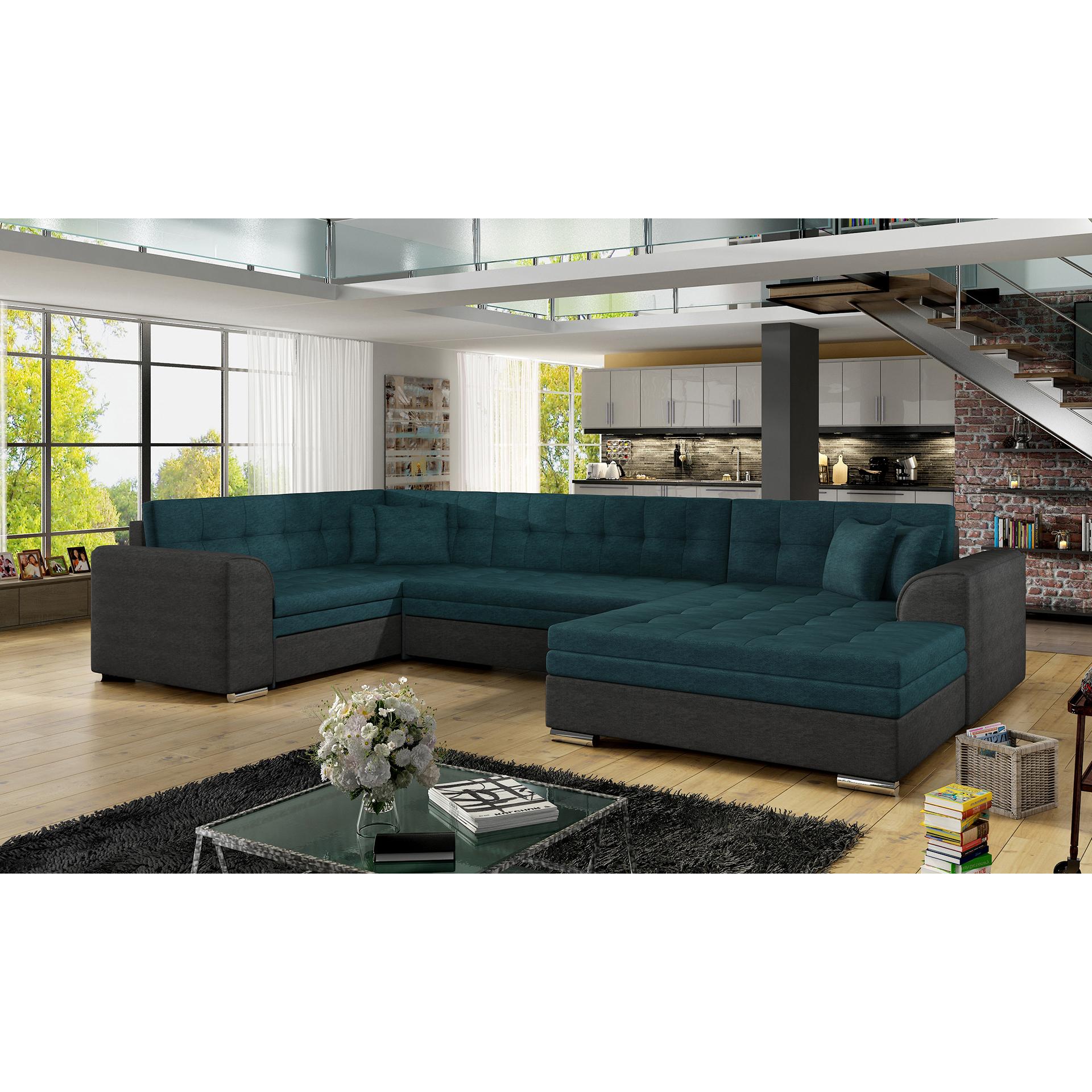 Thumbnail - ELTAP, Sofa, Damario (5-Sitzer, Bettsofa, Wohnlandschaft)