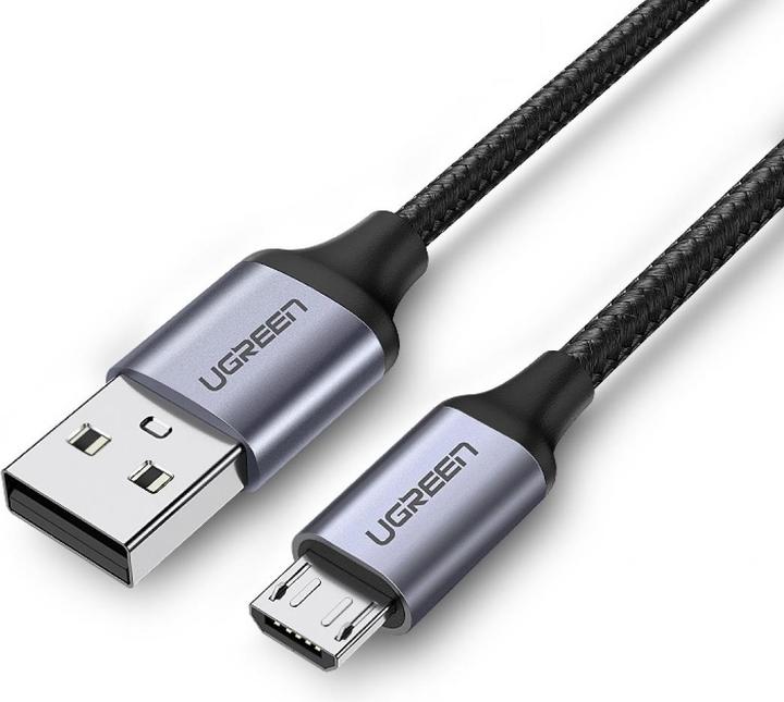 Produktbild Ugreen MicroUSB Nylon stabil (0.25 m, USB 2.0)
