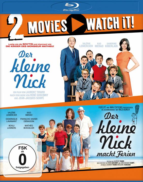 Image du produit Petit Nick & Petit Nick part en vacances (Blu-ray, 2015, Allemand)