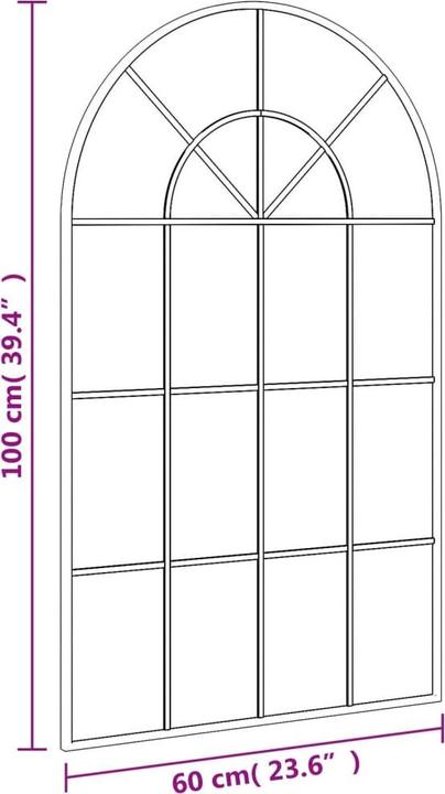 Immagine prodotto vidaXL Wandspiegel (40 x 80 cm)