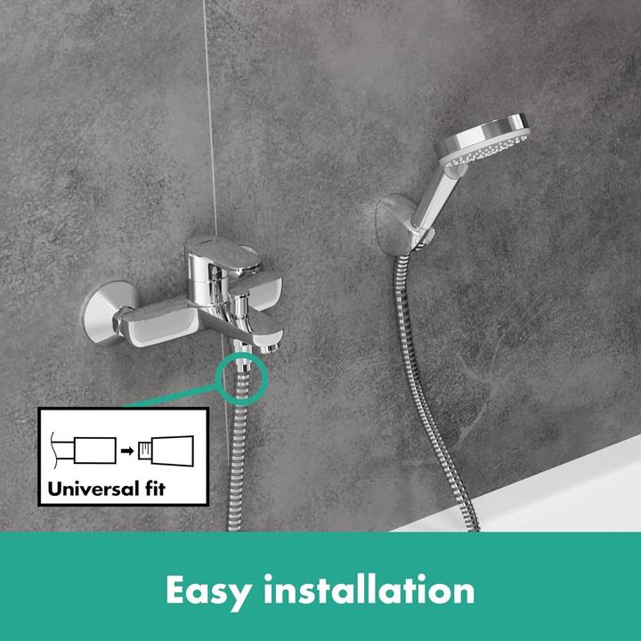 Actual product image hansgrohe Vernis Blend Einhebel-Wannenarmatur Aufputz