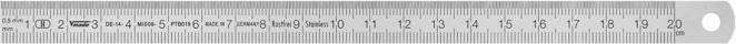 Actual product image Vogel Steel scale (200 mm)