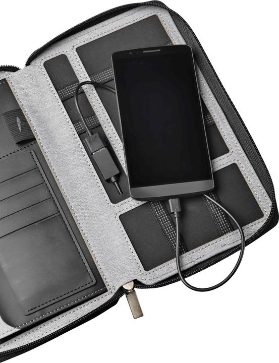 Immagine prodotto Dufco Cartella da viaggio con powerbank (A6, 1 x)