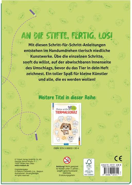 Immagine prodotto Libro da colorare La mia prima scuola di animali da colorare Camaleonte