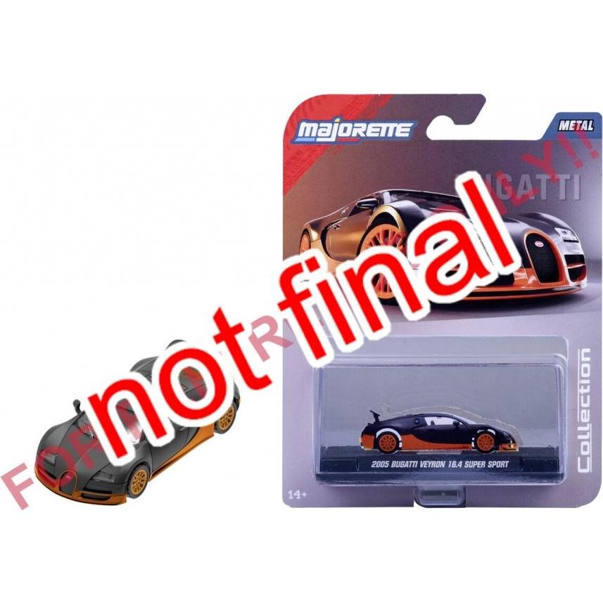 Majorette Col. 2005 Bugatti Veyron 16.4 SuperSport