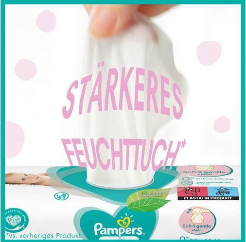 Actual product image Pampers Sensitive (15 x 80 pcs.)