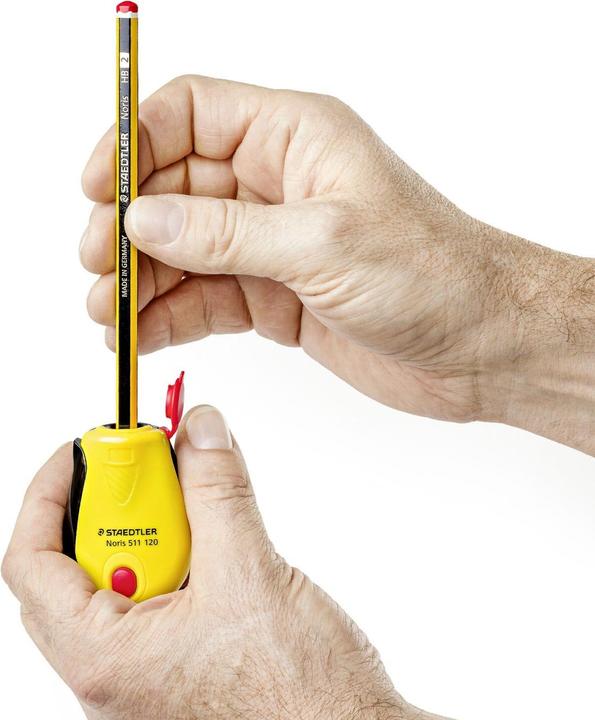Produktbild Staedtler Spitzdose Noris, Ratschenfunktion, gelb/schwarz