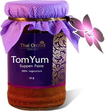 Actual product image Thai Orchid Sélection Tom Yum Soup Paste, vegetarian, 115g (115 g)