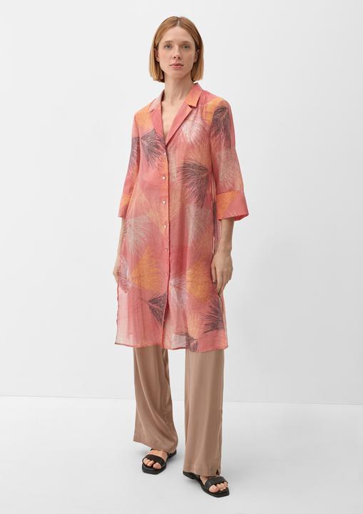 Actual product image s.Oliver Bluse Longbluse mit Allover-Print (36)