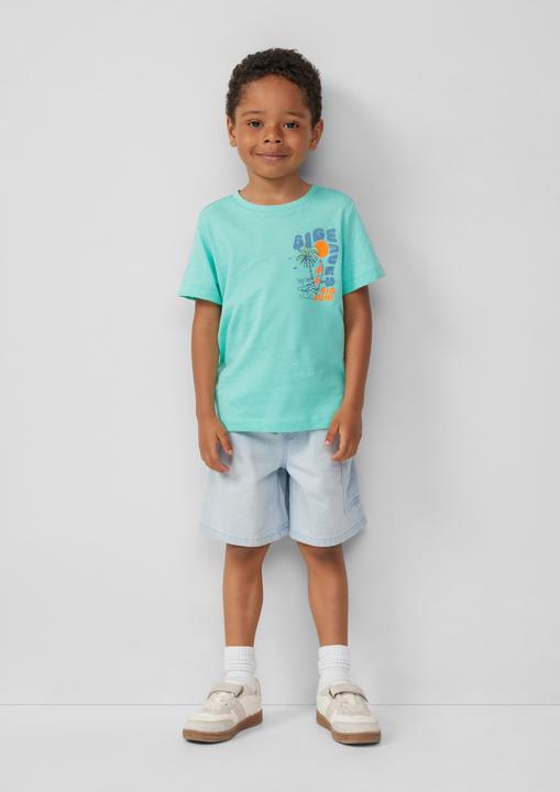 Actual product image S.Oliver T-Shirt Jersey-T-Shirt mit Frontprint (92)