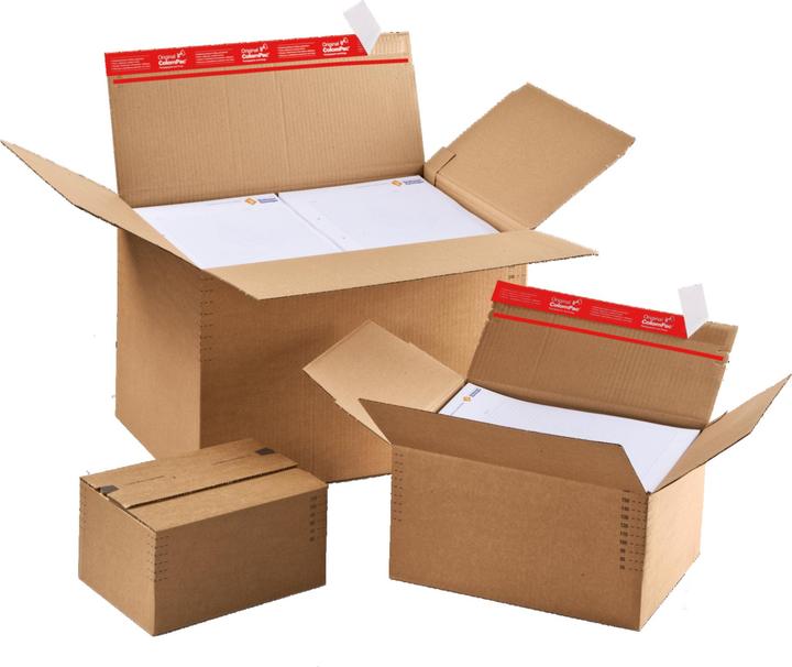 Produktbild Colompac Schachtel Blitzboden braun (1 Stk., 30.40 x 21.60 x 22 cm)