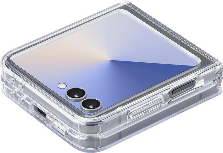 Immagine prodotto Cellularline Impact Clear Case - Galaxy Z Flip7 Custodia trasparente ultra-protettiva (Samsung Galaxy Z Flip7)