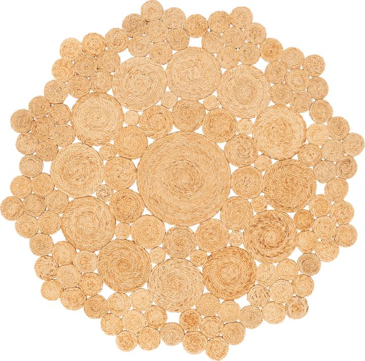 Produktbild Pergamon Naturfaser Teppich Jute Salsa Natur Circle Rund (120 x 120 cm)