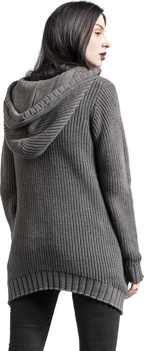 Produktbild Black Premium Strickpullover mit Kapuze und Schnürung (XL)