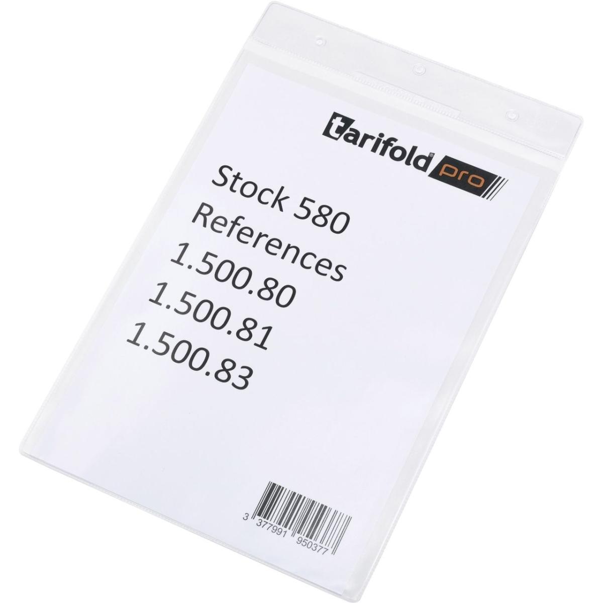 Tarifold, Präsentationstafel, Kennzeichnungshülle 170006 A4 tr 10 St./Pack. (A4)