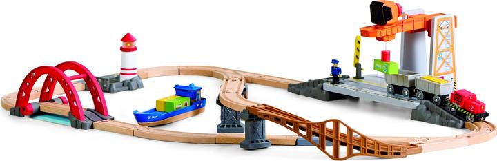 Hape Sea + Rail Cargo Transportation Set