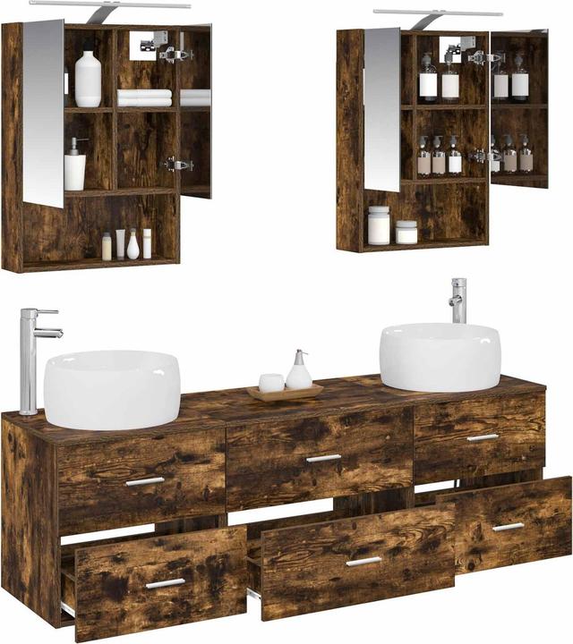 Produktbild vidaXL Badezimmermöbel-Set