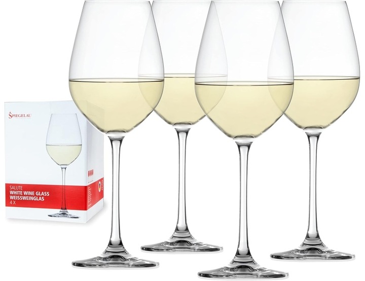 Produktbild Spiegelau Salute Weissweinglas 4-er Set (46.50 cl, 4 Gläser, Weissweingläser)
