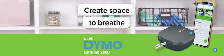 Actual product image Dymo LetraTag LT-200 B