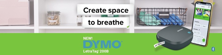 Actual product image Dymo LetraTag LT-200 B