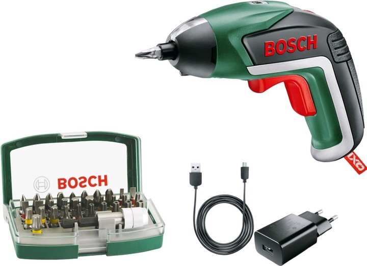 Actual product image Bosch Home & Garden IXO 5 bit set (Rechargeable battery operated)
