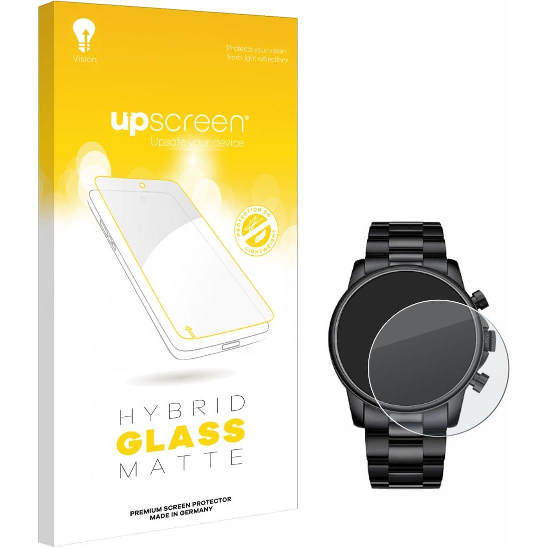 upscreen Schutzglas Schutzfolie Displayschutz Display Schutz Glas Folie matt, Smartwatch Schutzfolie, Grau