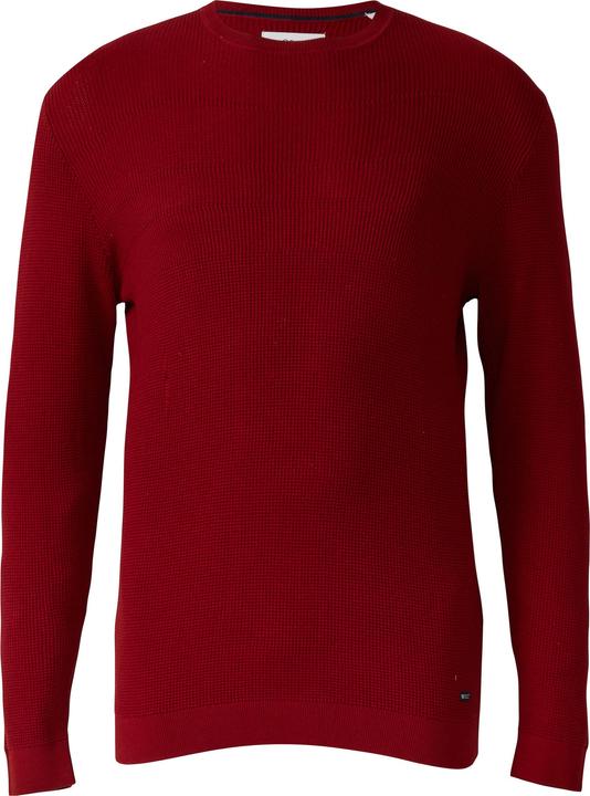 Produktbild s.Oliver Strickpullover Strukturmix-Pullover aus reiner Baumwolle (XXL)