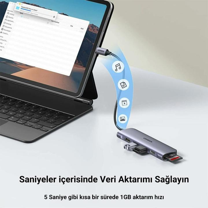 Immagine prodotto Ugreen CM511 (USB-C, 6 porte)