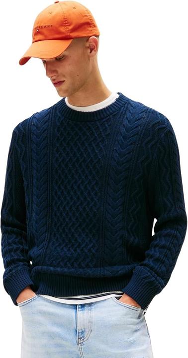 Produktbild Tommy Jeans Tjm Slm Badge Cable Knit Sweater (S)