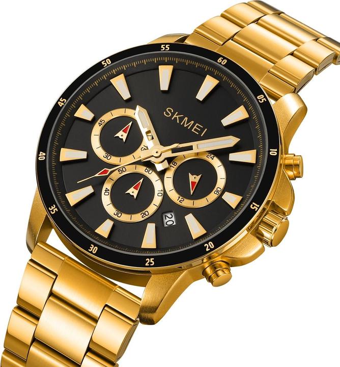 Actual product image Skmei 2295GD Herrenuhr + BOX (Analogue wristwatch, 43.50 mm)