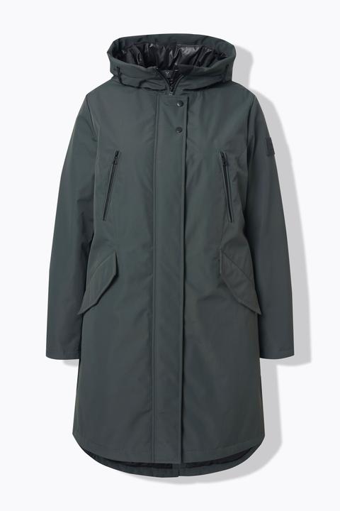Actual product image Ulla Popken HYPRAR Longline Rain Coat