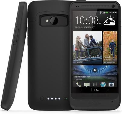 Image du produit mophie JuicePack - Étui avec batterie intégrée - HTC One - Noir (2500 mAh)