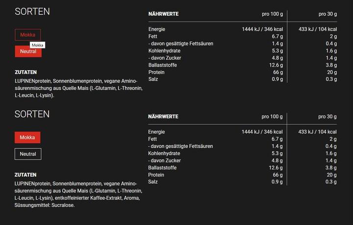 Produktbild Winforce Vegan (Neutral, 1 Stk., 600 g)
