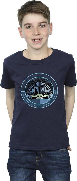 Produktbild Star Wars The Mandalorian Grogu Ready For Adventure TShirt Jungen (140, 146)