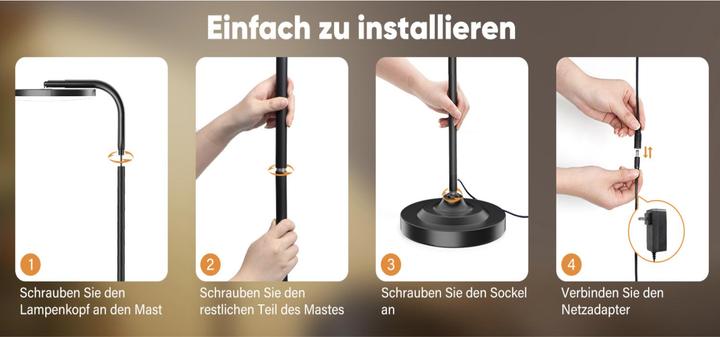 Immagine prodotto LS LED Stehleuchte Circle (3300 lm)
