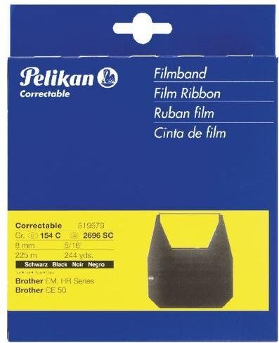 Actual product image Pelikan 7020 Ribbon cash register correctable (0.80 cm, Black)