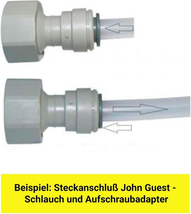 Immagine prodotto Ich-zapfe Adapter 5/8" für 3/8" Schläuche Aufschraub Verbinder